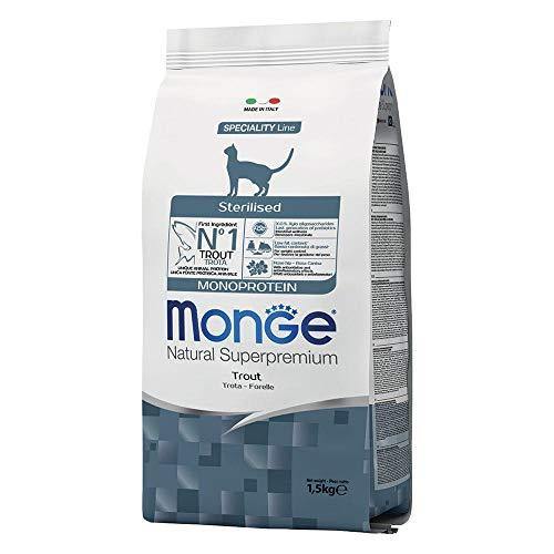 Monge Natural Superpremium Sterilised Trota 1,5kg Monge Natural Superpremium Sterilised Trota 1,5kg
